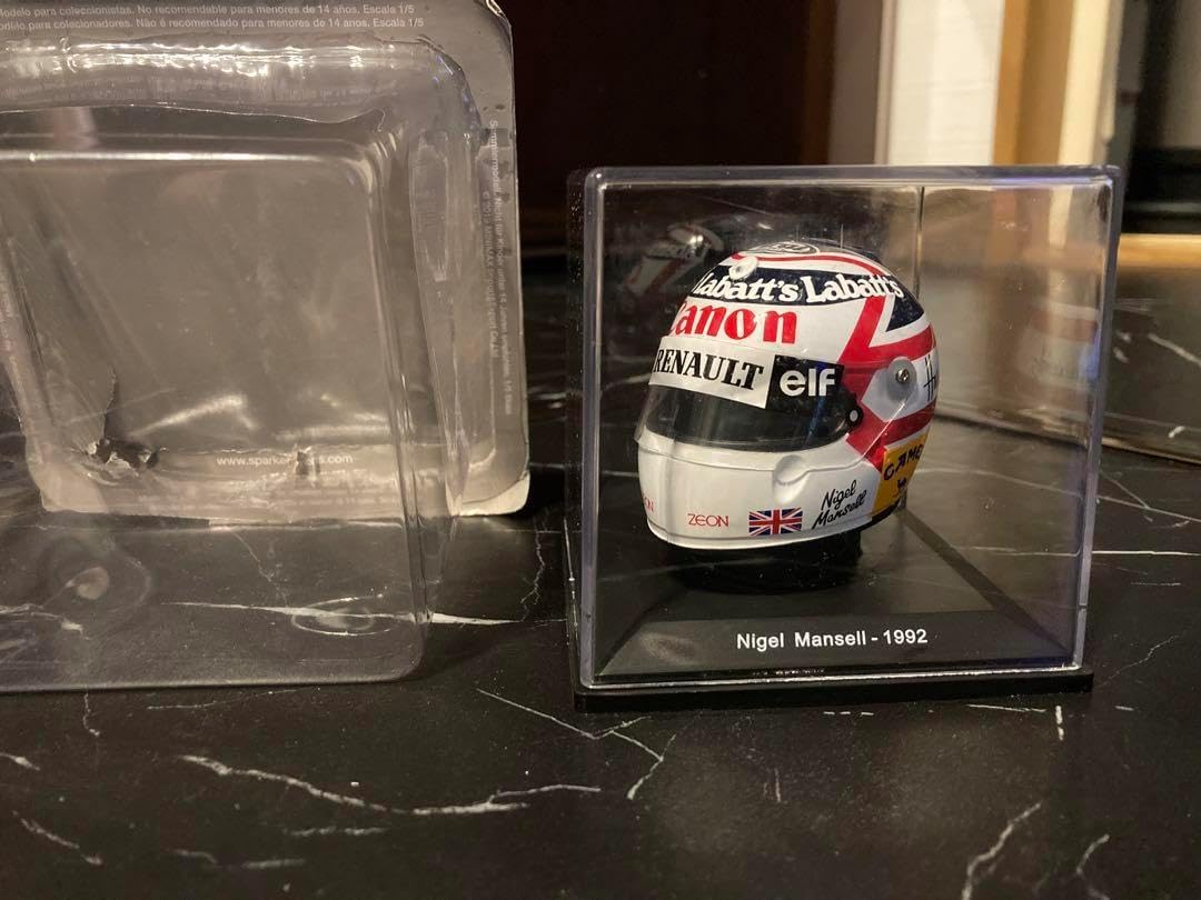 キャメル仕様 ビッグスケールF1コレクション マンセル 1/5 ヘルメット